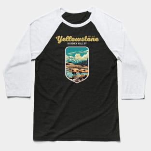 USA - NATIONAL PARK - YELLOWSTONE Hayden Valley -9 Baseball T-Shirt